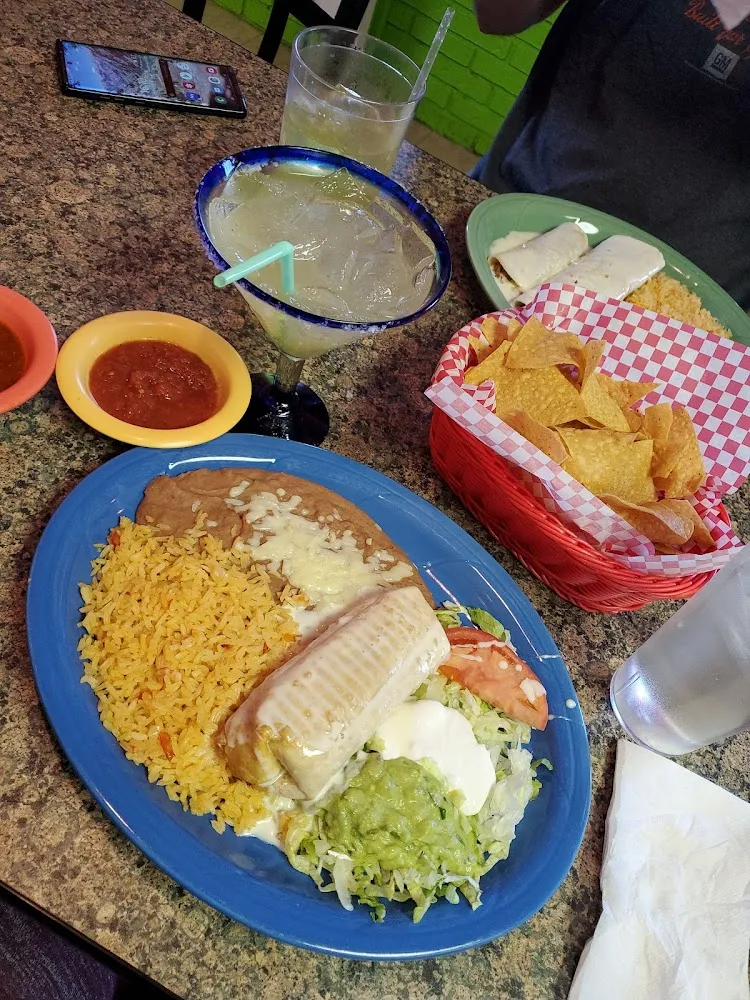 Pork Chimichanga Dinner